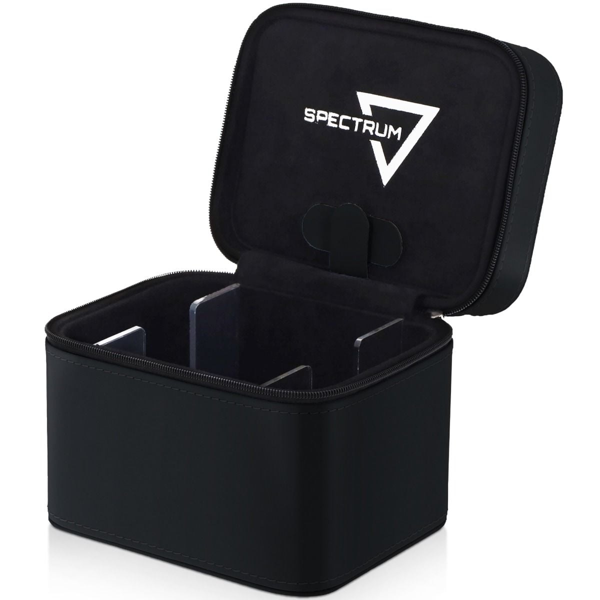 BCW Prism Matrix Magnetic Deck Box - Black, 100+ Double-Sleeved Cards