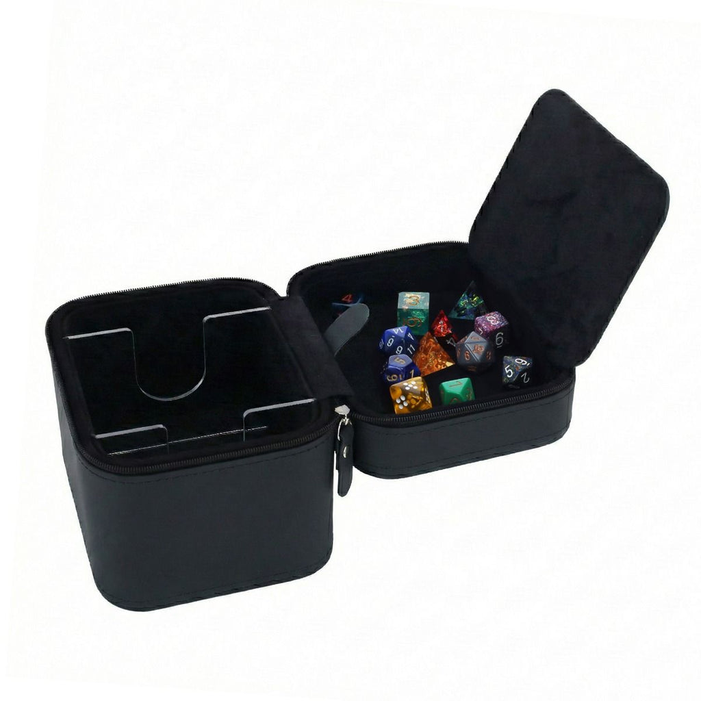 BCW Prism Matrix Magnetic Deck Box - Black, 100+ Double-Sleeved Cards