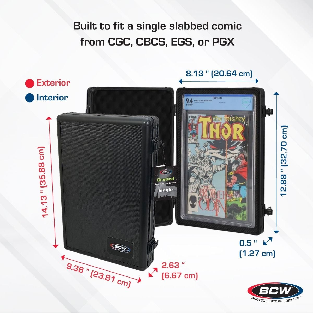 BCW Graded Comic Latching Case product view 2