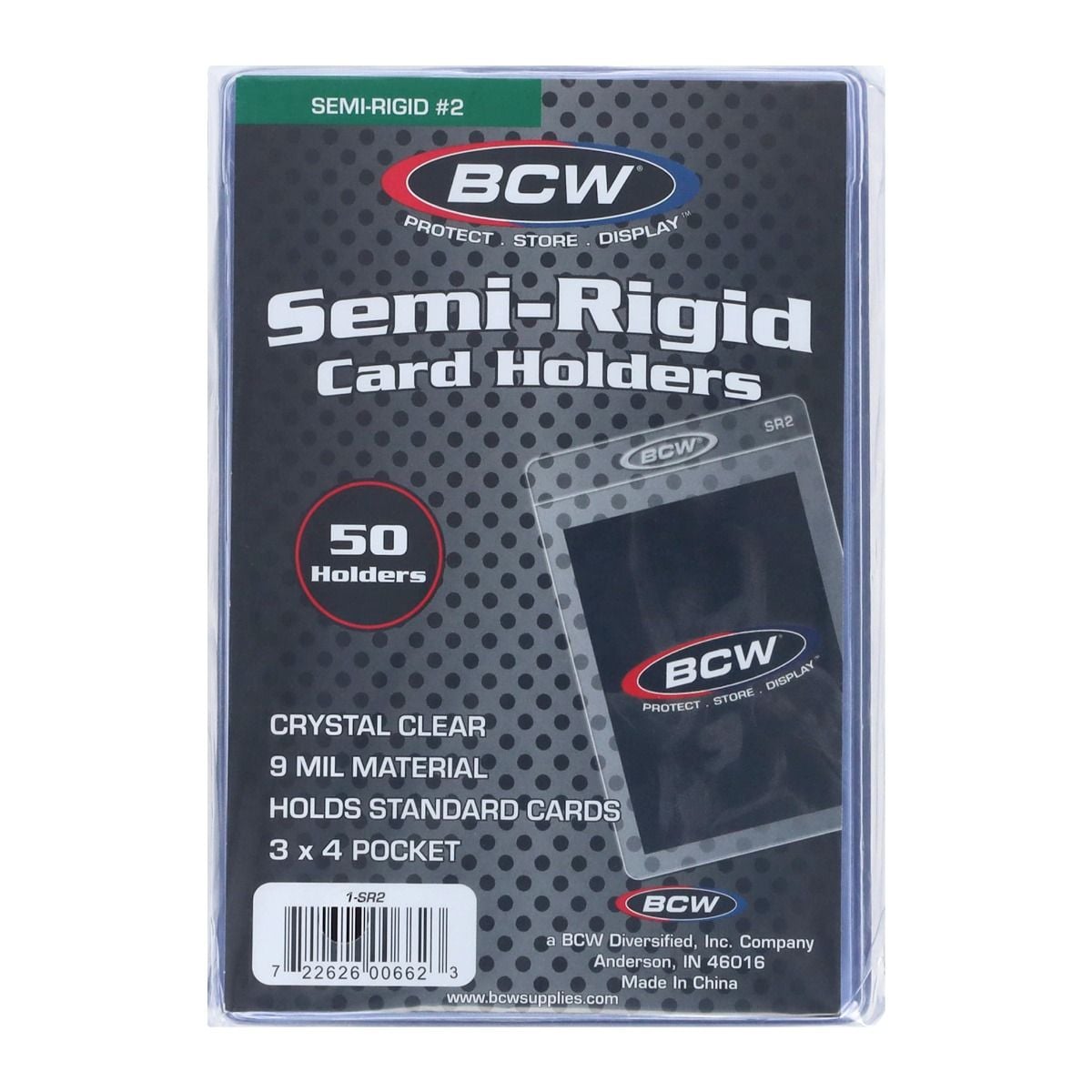 BCW Semi-Rigid Card Holder #2