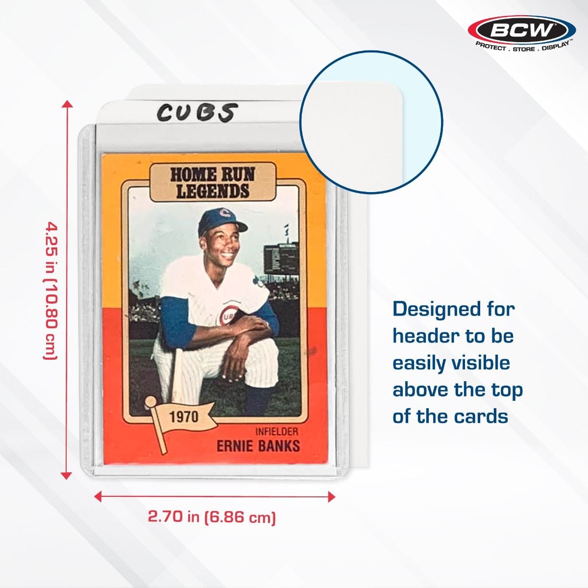 BCW Tall Trading Card Dividers — BCW Tall Trading Card Dividers