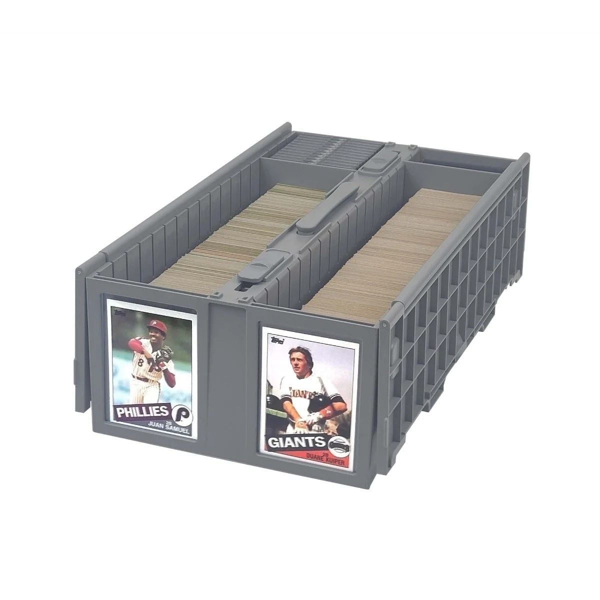 BCW 1,600-count gray storage bin — additional product view