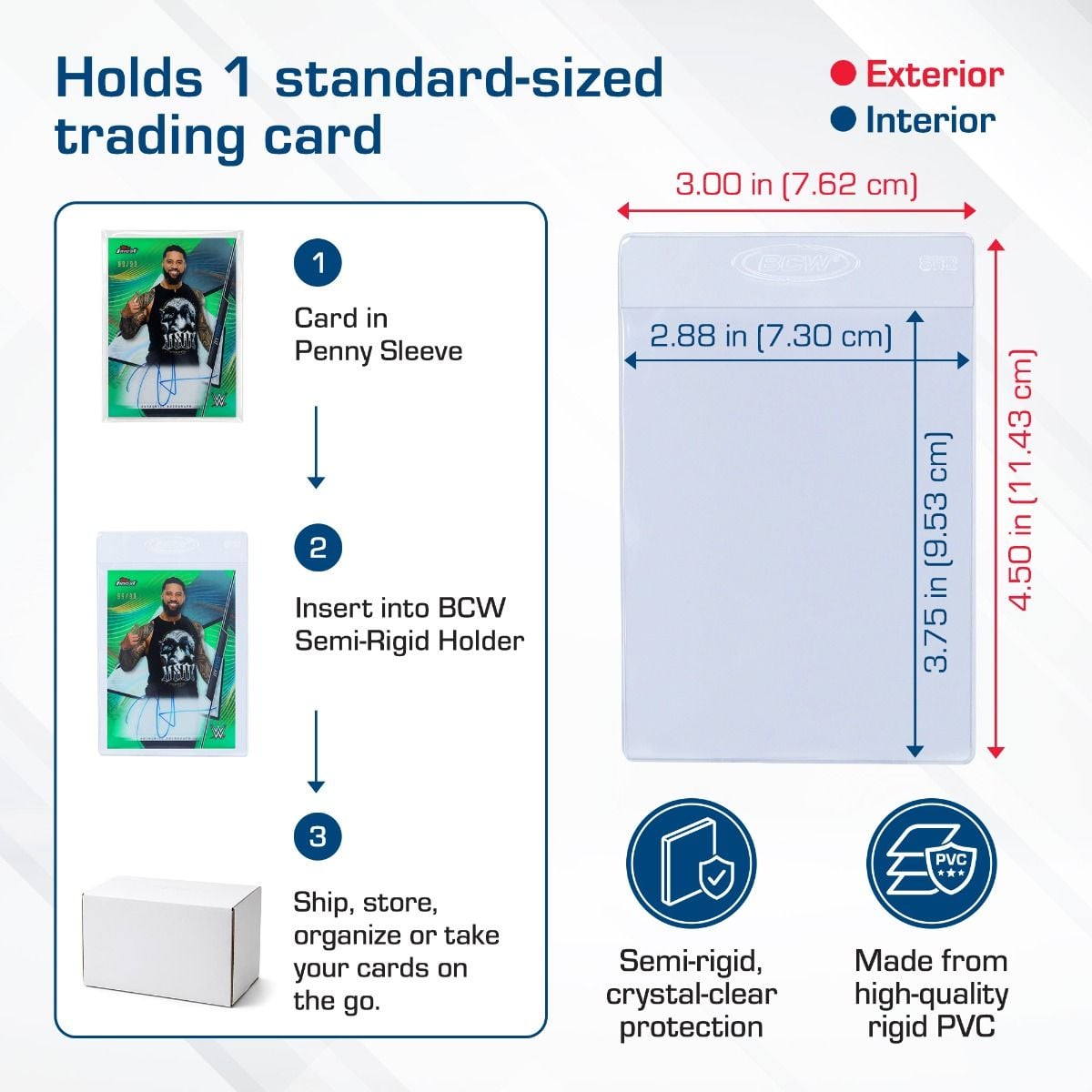 BCW Semi-Rigid Card Holder #2