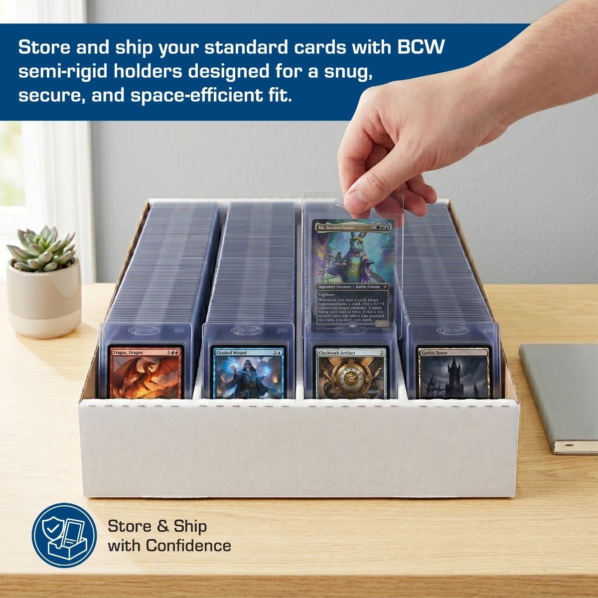 BCW Semi-Rigid Card Holder #2