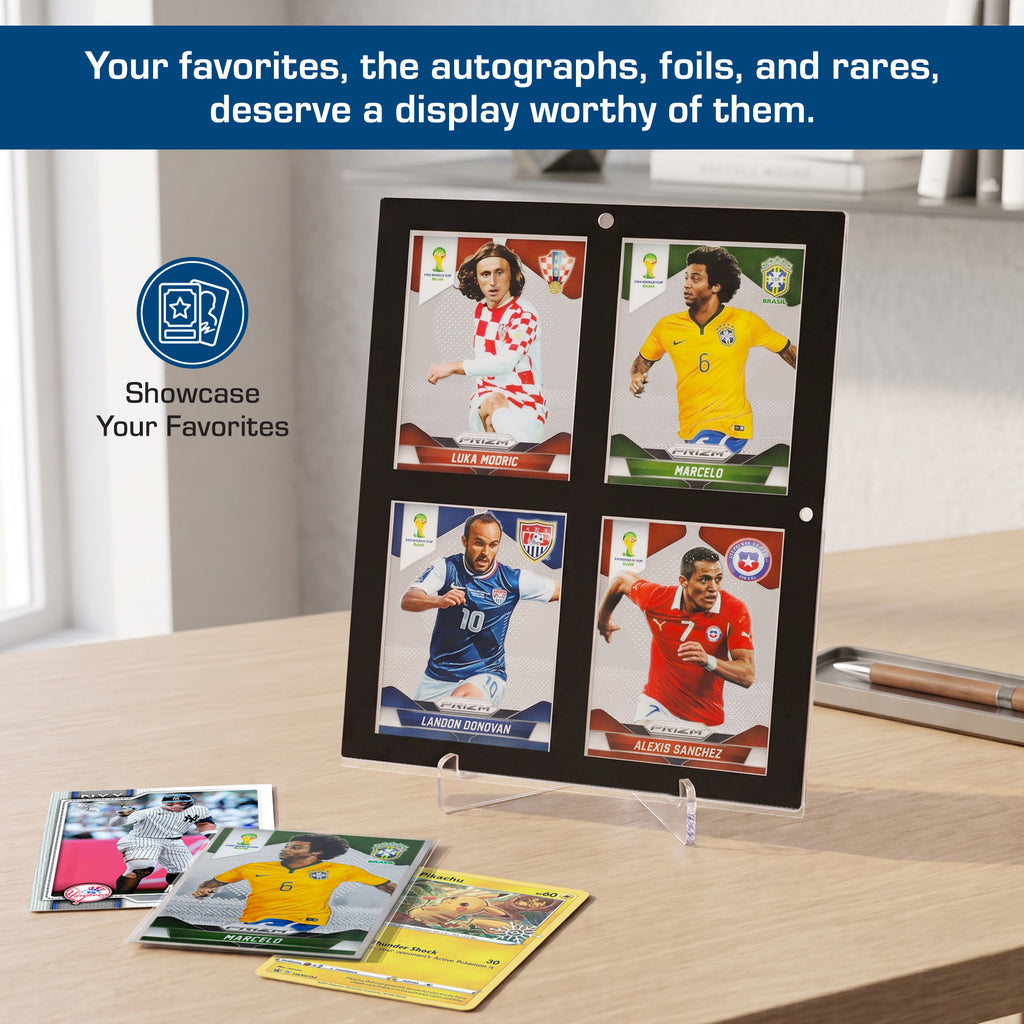 4-card 35 PT black-border magnetic holder product graphic 1