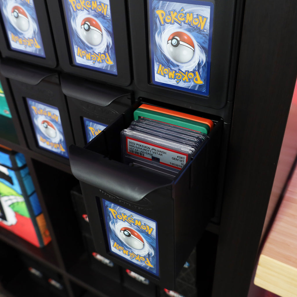 BCW 6-drawer graded card cabinet — lifestyle games2