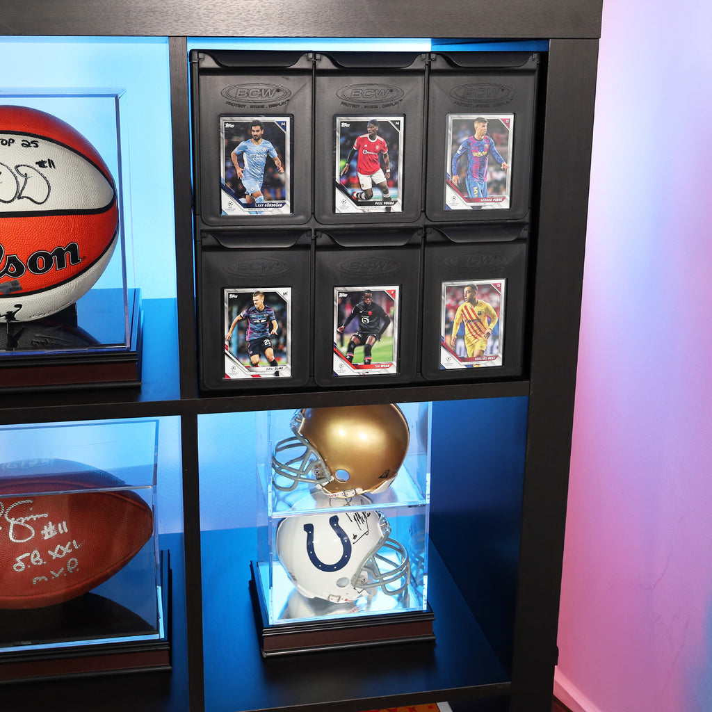 BCW 6-drawer graded card cabinet — lifestyle sports1