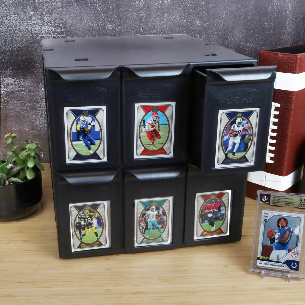 BCW 6-drawer graded card cabinet — lifestyle sports2