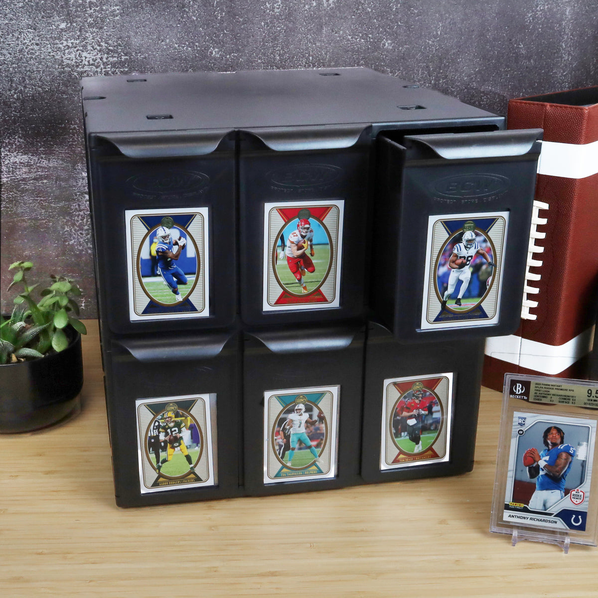 BCW 6-drawer graded card cabinet — lifestyle sports2