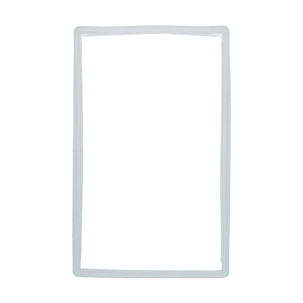 Front view of a single translucent BCW comic slab bumper