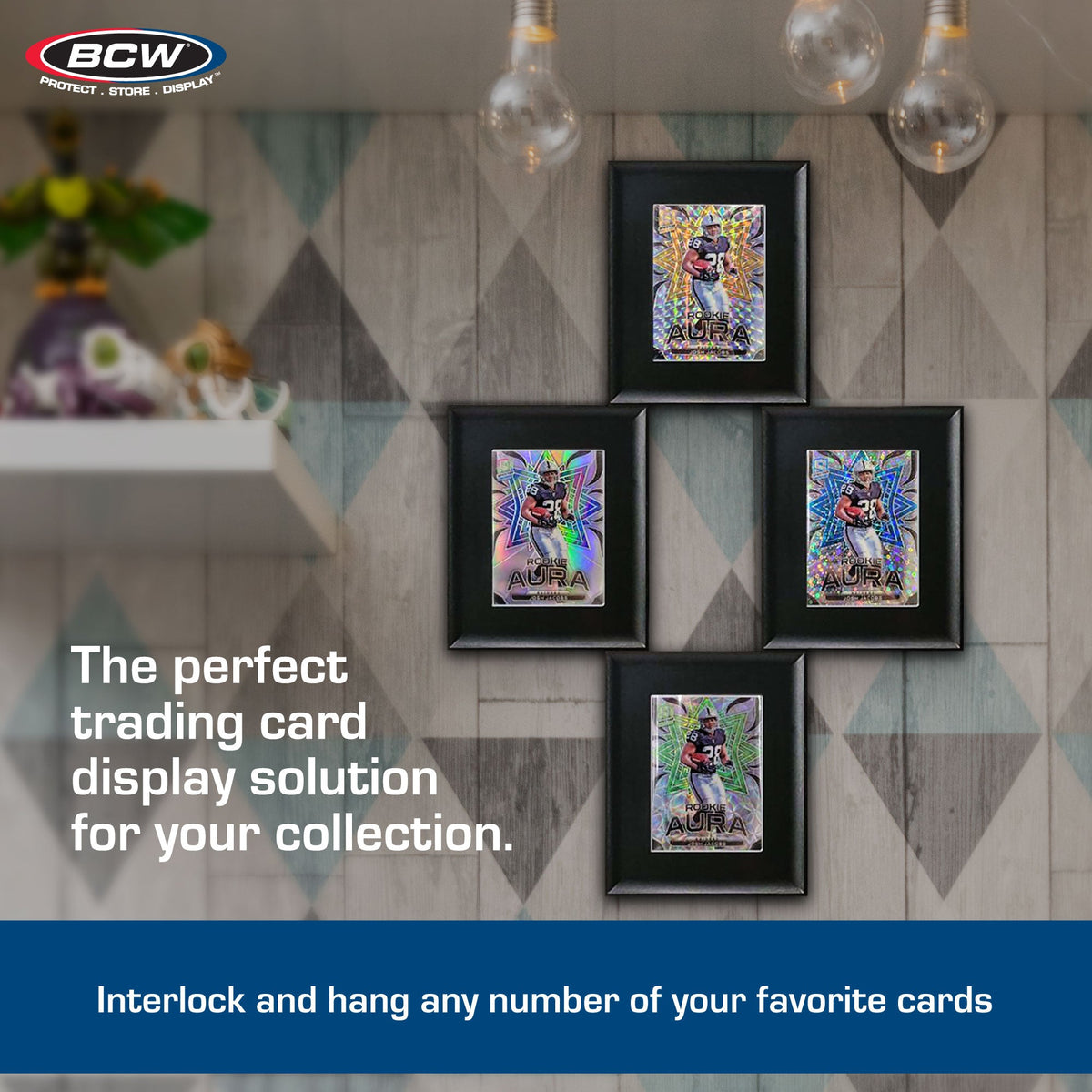 BCW Interlocking Card Frames Black product details