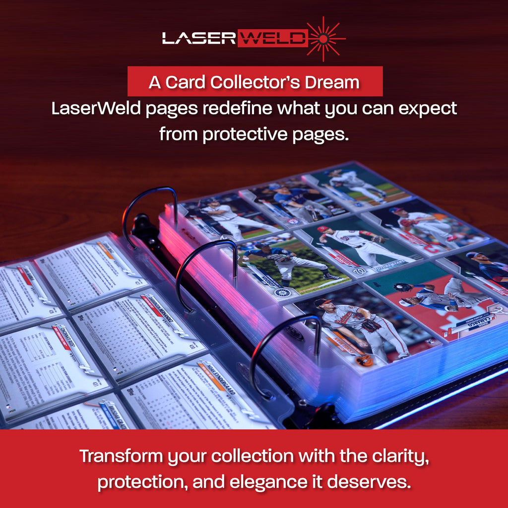 BCW LaserWeld 9-pocket pages product information