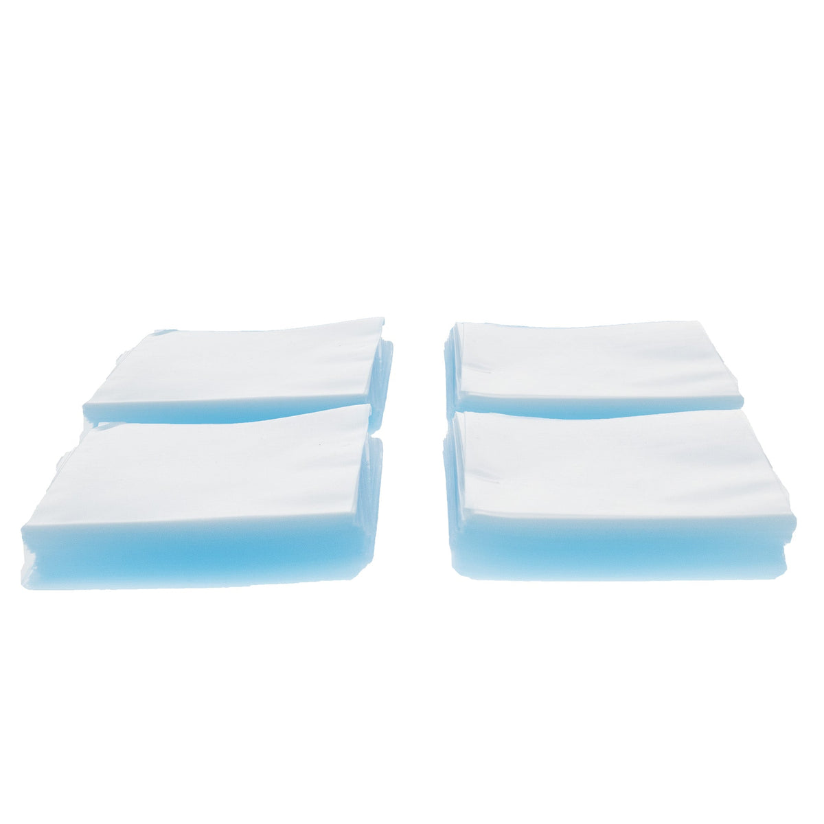 BCW Standard Card Sleeves — 500 Pack — BCW Standard Card Sleeves 500 Pack stacked angle