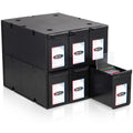 BCW 6-Drawer Graded Card Catalog Black