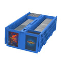 Official BCW 1600-count card storage bin, blue; product image 1