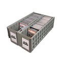 BCW Graded Card Bin, 2 Row, Gray — included in the Graded Card Storage Starter Kit