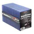 BCW 100-count standard 3x4 toploaders