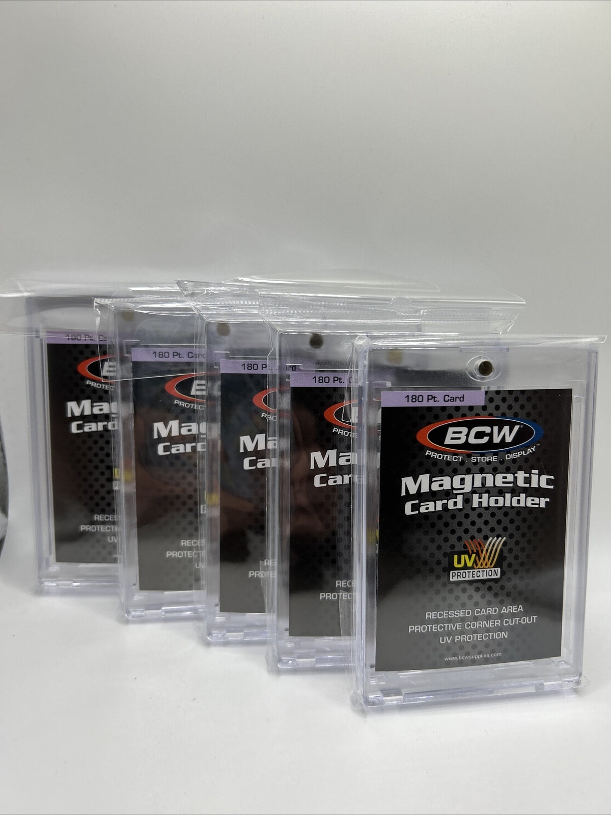 BCW 180 PT magnetic card holder lot