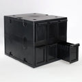 BCW 6-Drawer Card Catalog Black