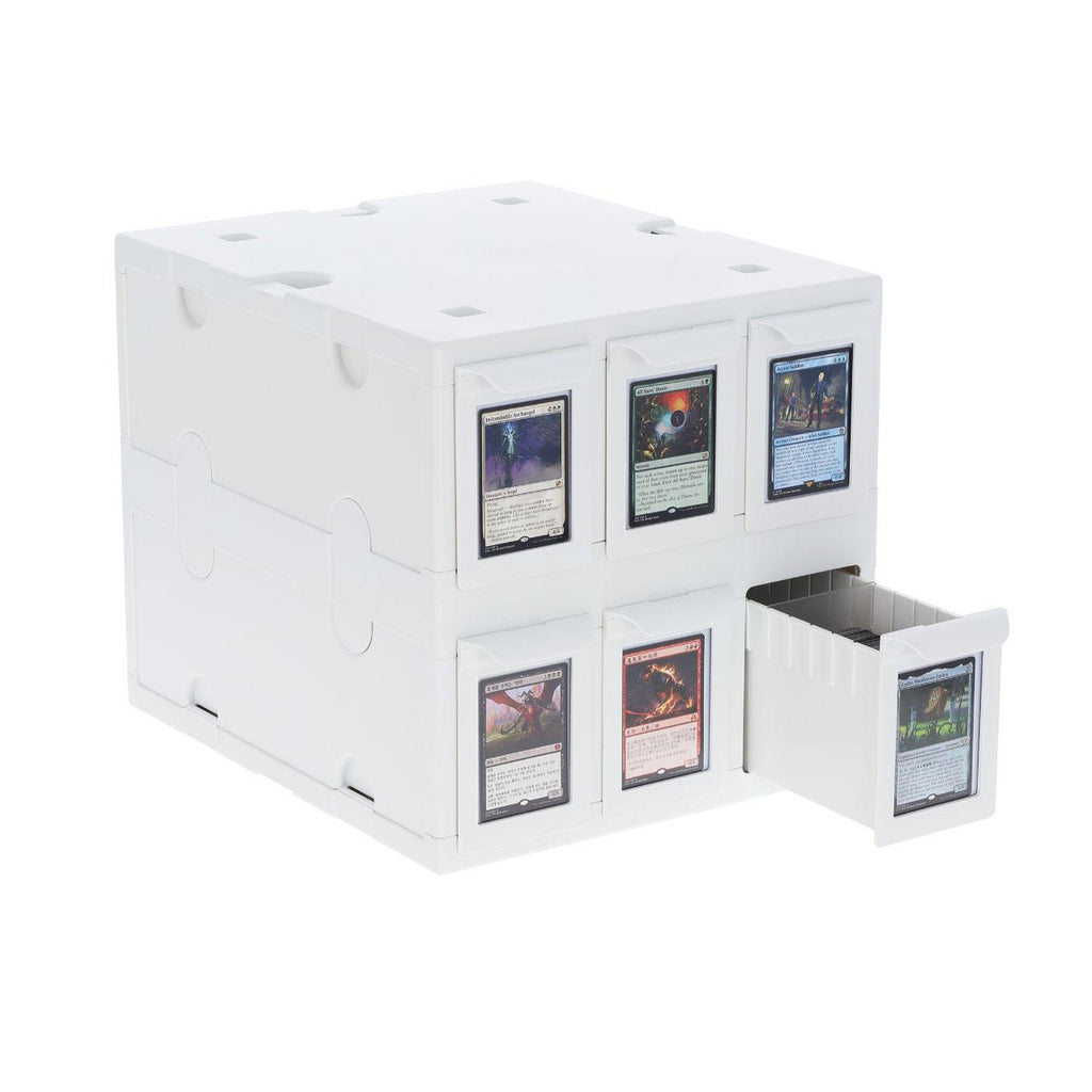BCW 6-Drawer Card Catalog - White
