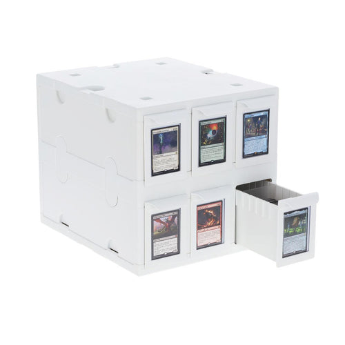 BCW 6-Drawer Card Catalog - White