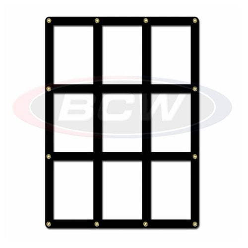 BCW 9-card screwdown holder detail view — one of two included in the 2-pack