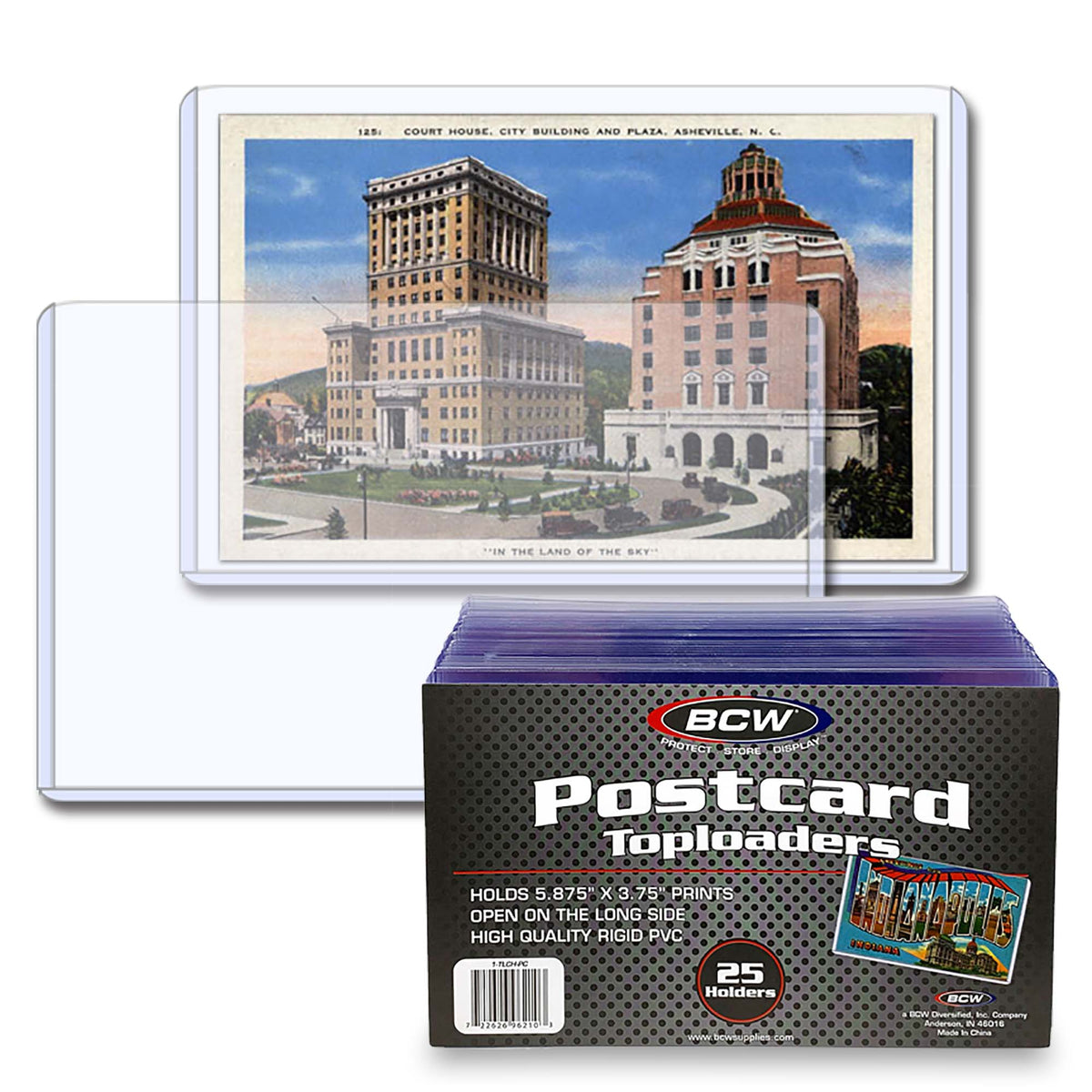BCW Postcard Topload Holders 25 Count product group