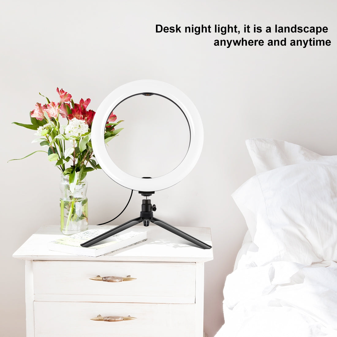 PULUZ PKT3072B 10.2 inch LED ring light image 12
