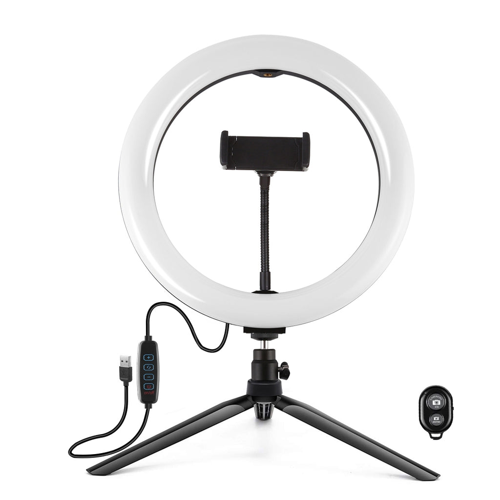 PULUZ PKT3072B 10.2 inch LED ring light image 2
