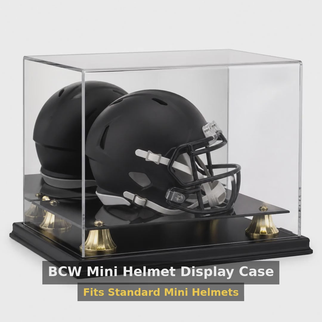 BCW Mini Helmet Display Case product video