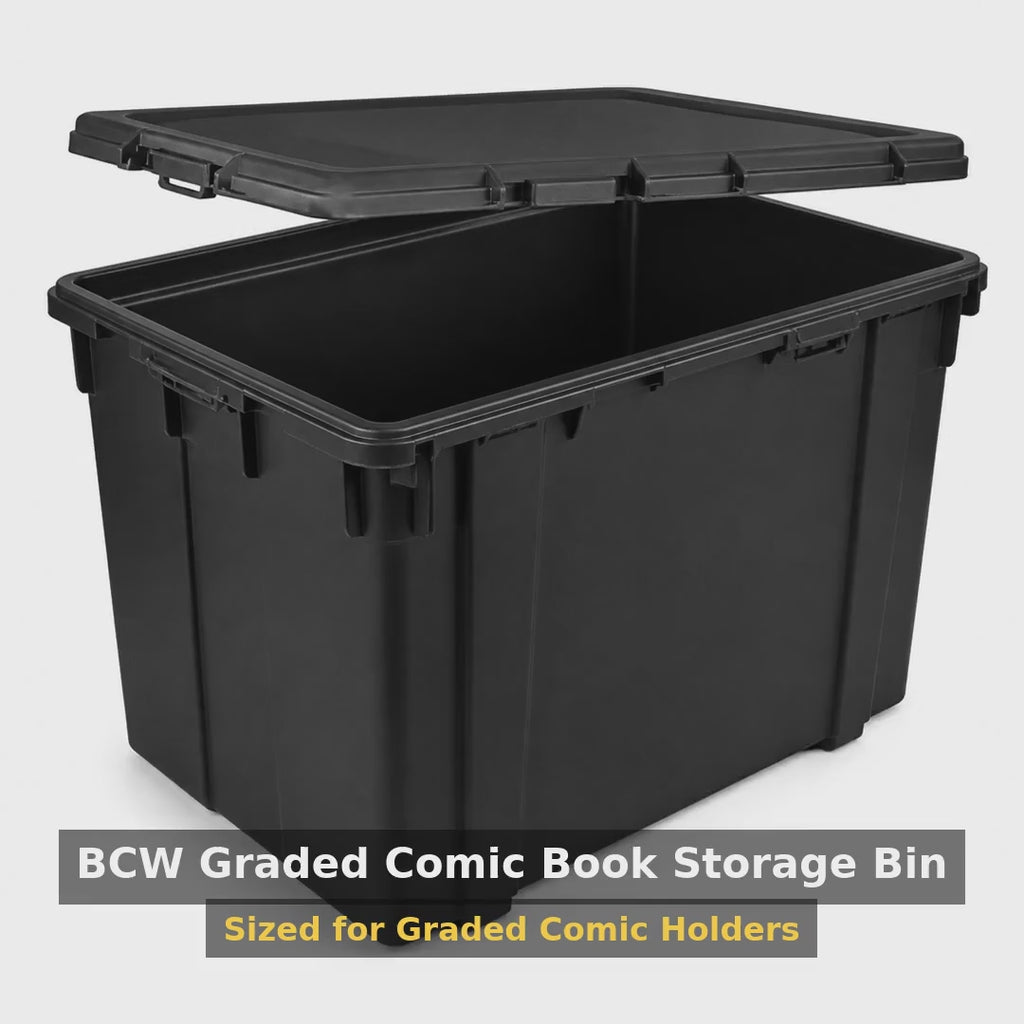 BCW Graded Comic Book Storage Bin product video
