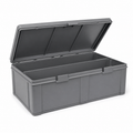 BCW 1600-count gray collectible card bin product render