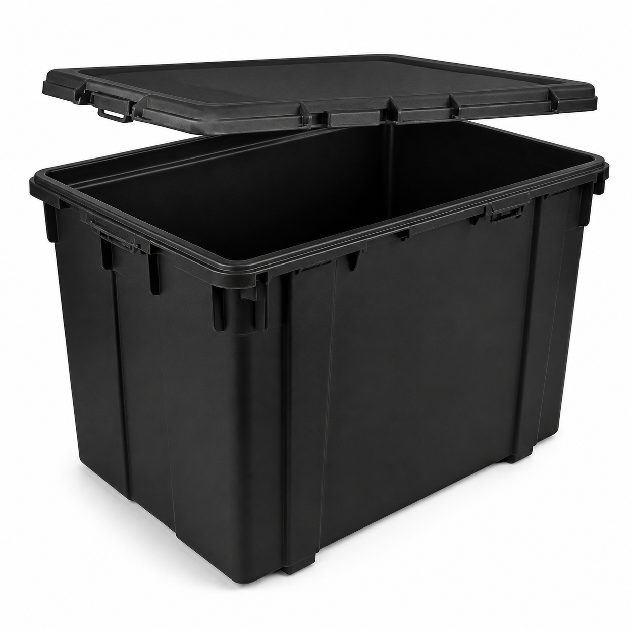 BCW black graded comic book bin product render