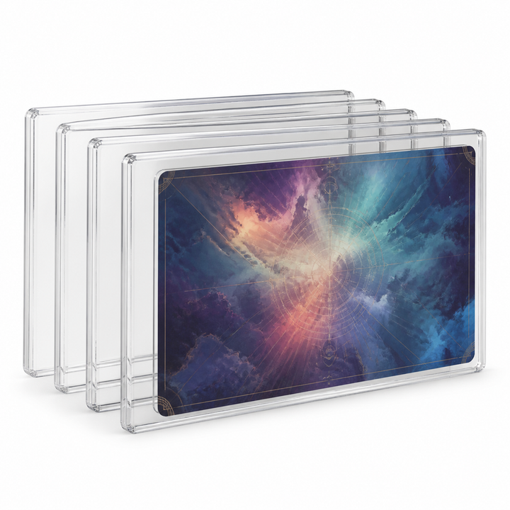 BCW Spectrum 24 by 14 playmat topload holders five pack