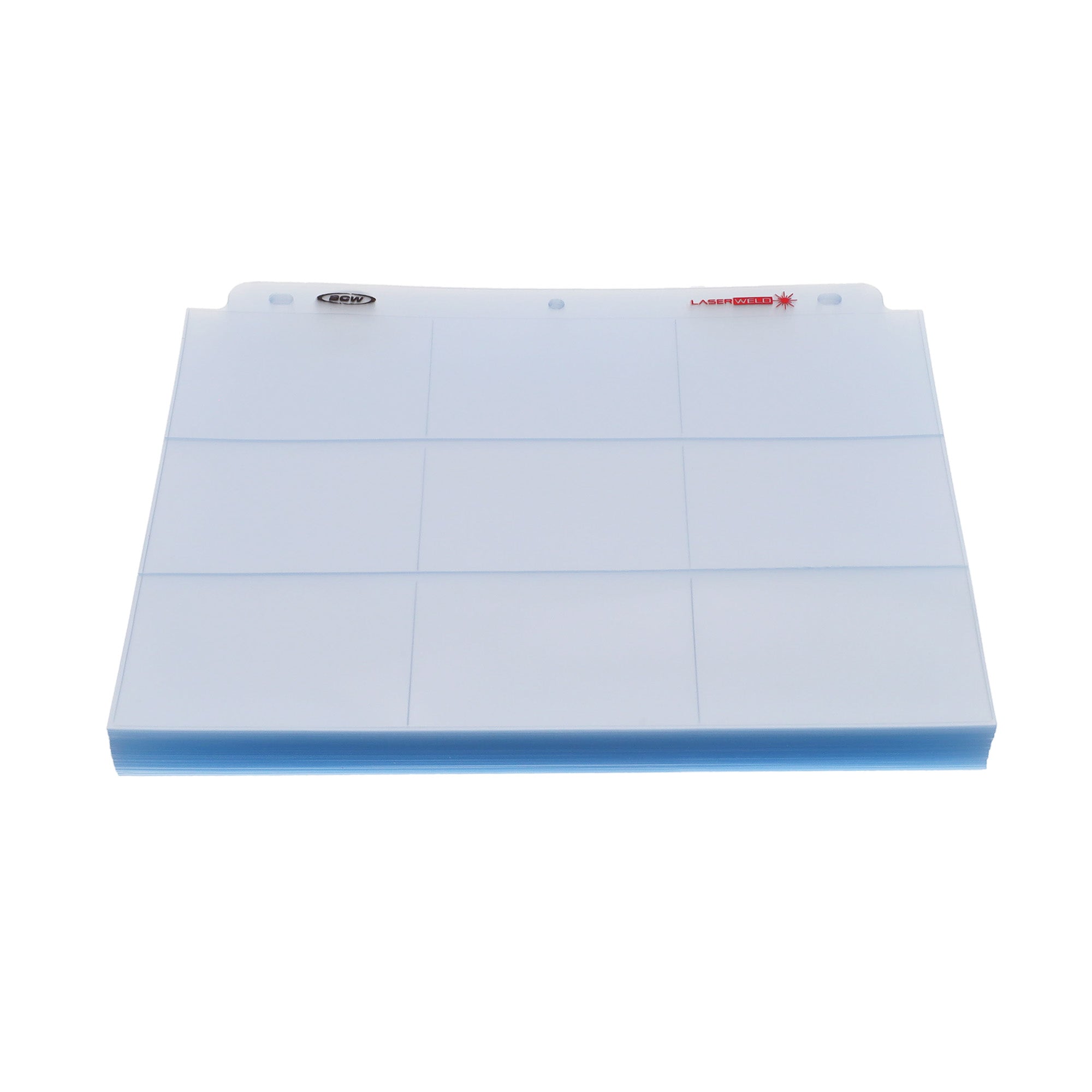 BCW LaserWeld 9-Pocket Pages front