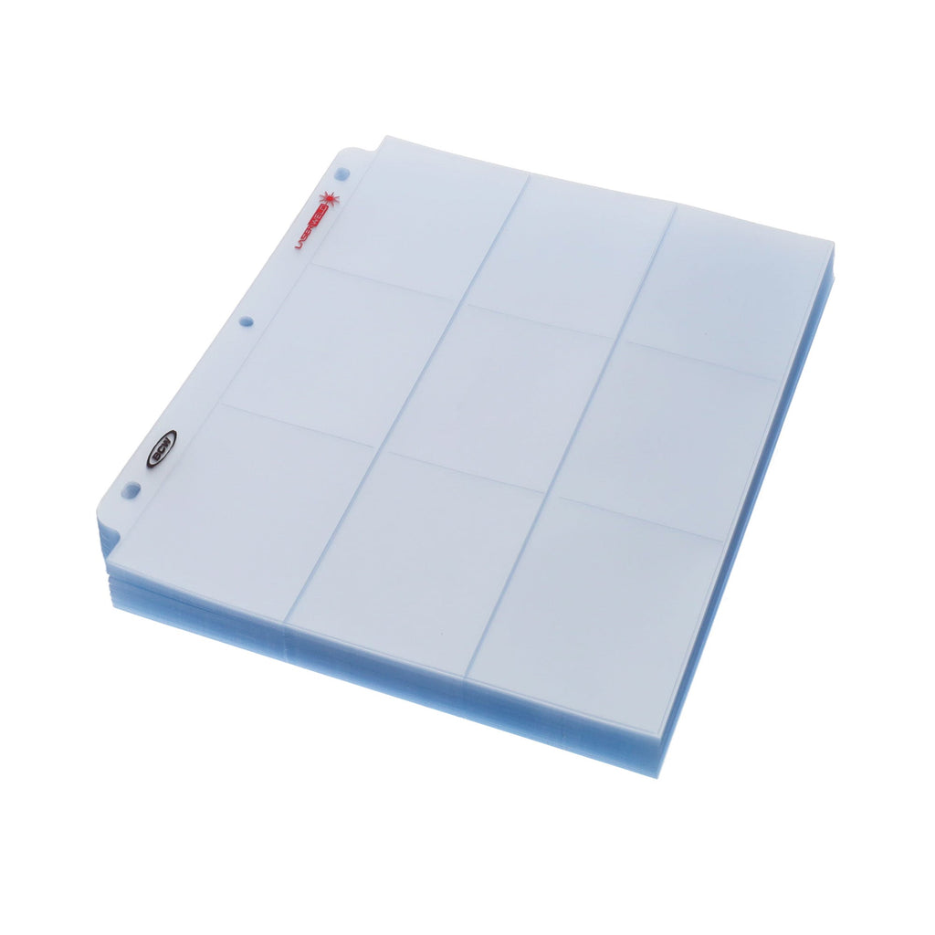 Bundle component: BCW LaserWeld 9-Pocket Pages angle