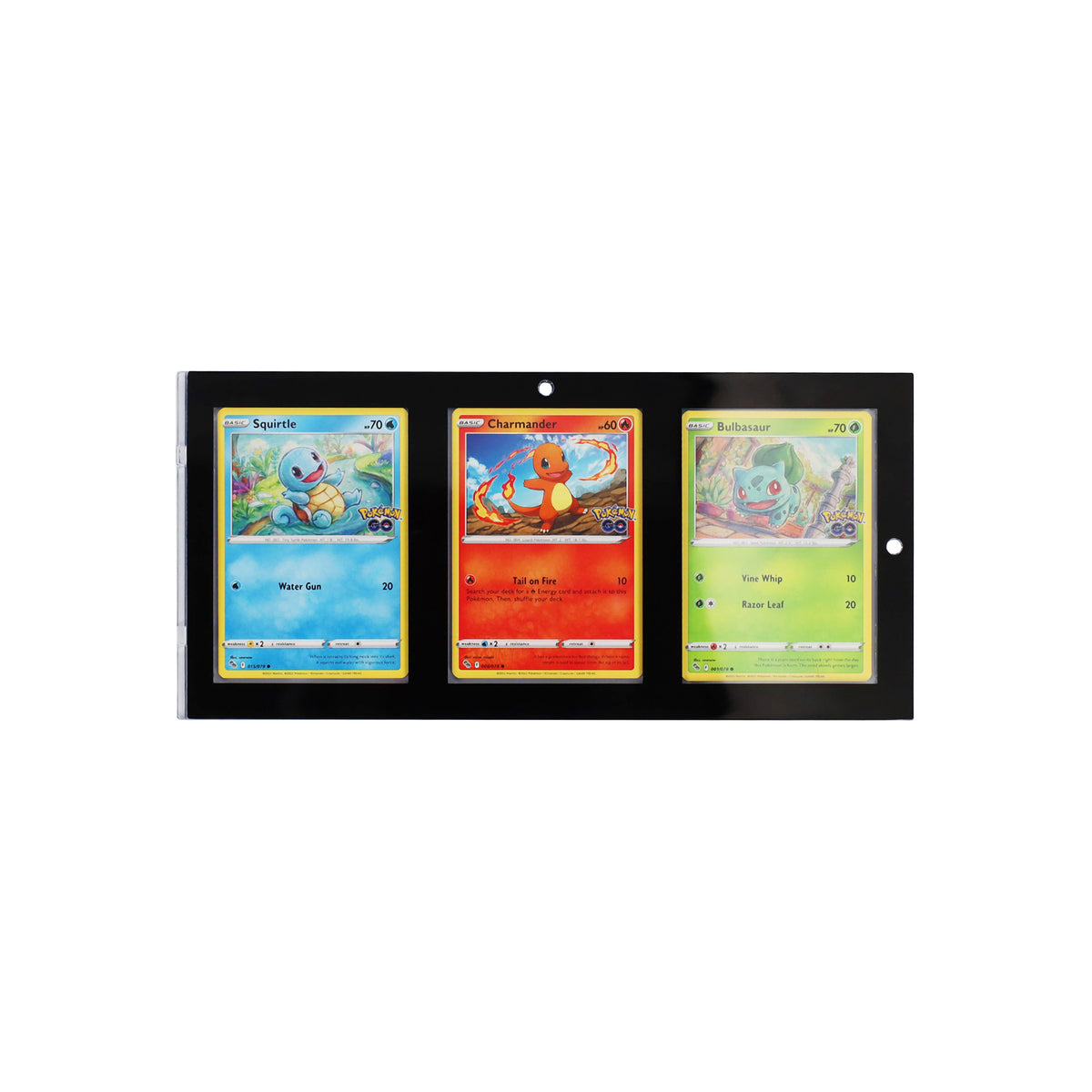 BCW Magnetic 3-Card Holder Pokémon display