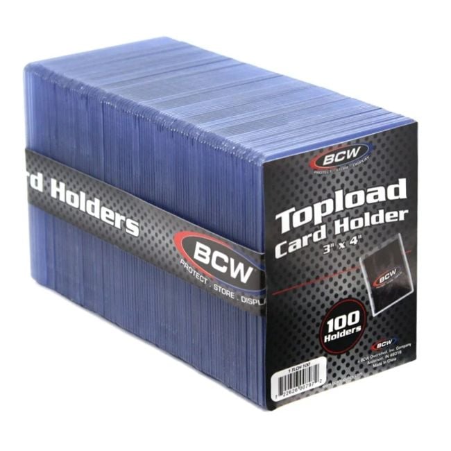 Bundle component: BCW 3x4 Toploaders 100