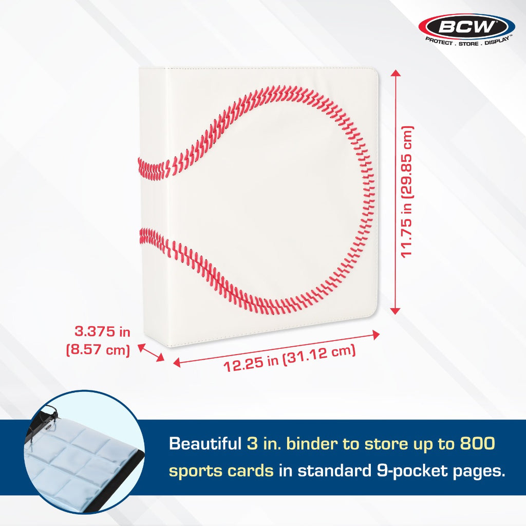 BCW Premium Baseball Album measurements