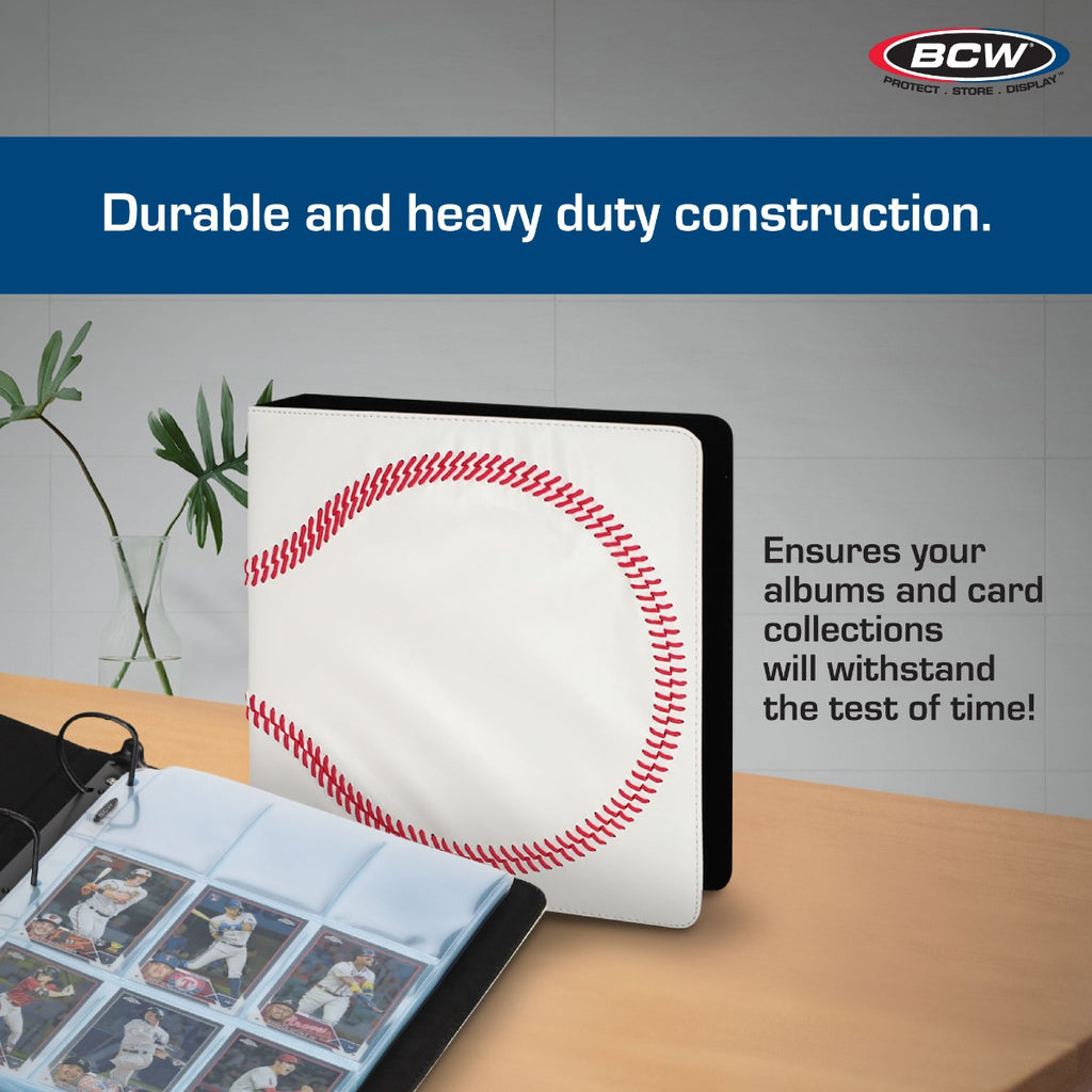 BCW Premium Baseball Album capacity information