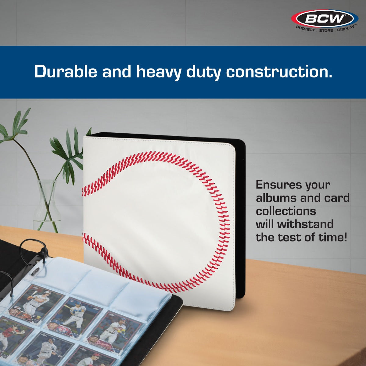 BCW Premium Baseball Album capacity information