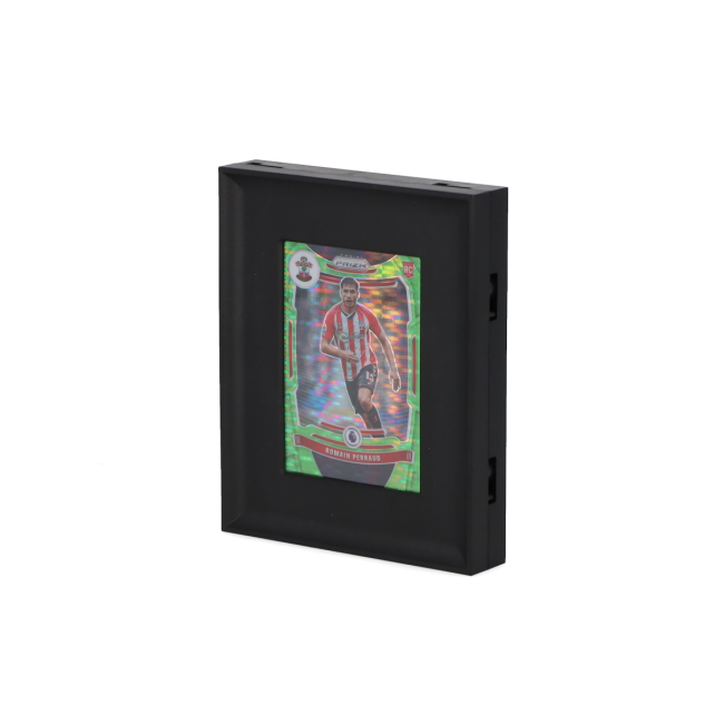 BCW interlocking black card frame rotation view
